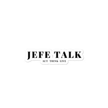 Load image into Gallery viewer, JefeTalk Bubble-free stickers
